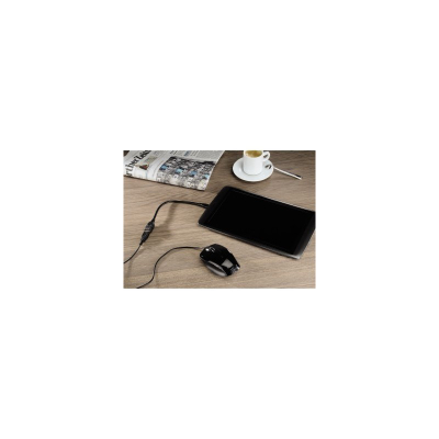 Kabllo Hama USB 2.0 OTG, mikro plug - A socket, e zezë, 0.15m
