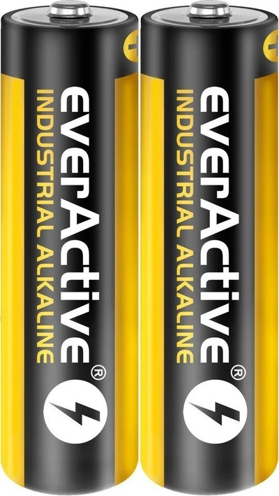 Bateri alkaline Everactive LR6 AA Industrial, paketa 2 copë