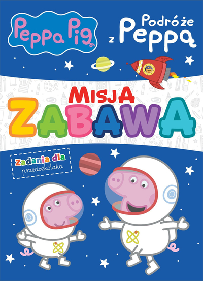 Libër aktivitetesh Peppa Pig Mission Fun Travels with Peppa, për fëmijë parashkollorë, me ngjyrosje