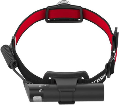 Фењер за глава Ledlenser H8R, полначлив, IPX4, црн