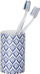 Gotier banjoje Wenko Lorca, qeramikë 11 cm, i bardhë blu