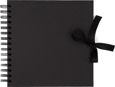 Album katror për dekorime, 20.5x20.5cm, 40 fletë, i zi