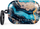 Mbulesë Mystic River Blue Marble për AirPods Pro 2, me karabinë, blu
