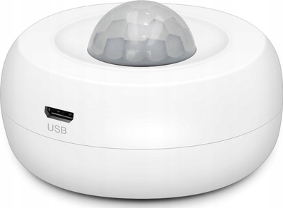 Senzor lëvizjeje tavani EVOLVEO PIR, WiFi, 360°, i bardhë