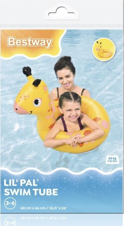 Rreth noti për fëmijë Bestway Lil' Pal Frog, 68 x 66 cm, jeshil