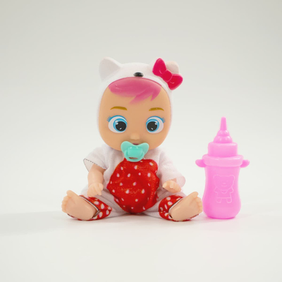 Kukull bebe Icom Polska Weep Baby, 15 cm, me zë, me shumë ngjyra