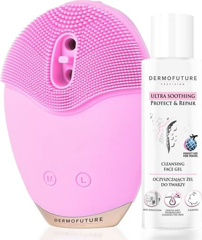 Brushë për fytyrë Dermofuture Technology Sonic, me xhel automatik