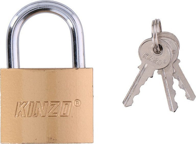Dry metalik Kinzo, 50mm, 3 çelsa, ngjyrë bronzi