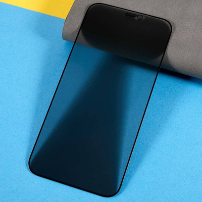 Xham mbrojtës privacy për ekran iPhone 12 / 12 Pro, 5D, i tejdukshëm