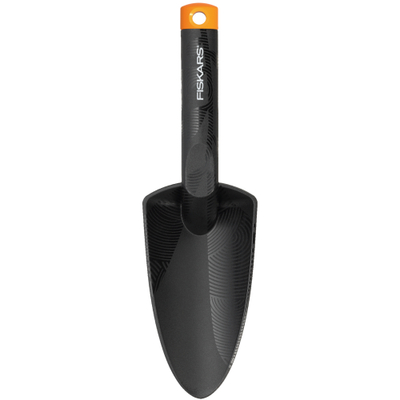 Lopatë dore metalike Fiskars, për kultivim, zezë