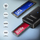 Адаптер за SSD M.2 AXAGON ADM2-AM, NVMe и SATA, USB-A 10 Gbps, кабел 10 cm