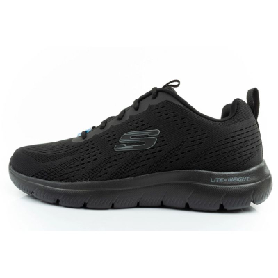 Atlete Skechers Summits Torre, 100% vegane, lahen në makinë, të zeza