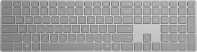 Tastierë Microsoft Surface Keyboard Universal, wireless RF Bluetooth, layout frëng AZERTY, gri