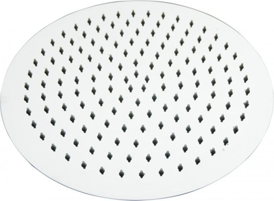 Kokë dushi Hydroland Ultra Slim, rrumbullake 25 cm, çelik inox, krom
