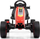 Kart me pedale Milly Mally Rocket, për kalamaj, plastikë, i kuq