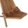 Karrige lounge CAMY palosëse teak 54×90×91 cm (HM5962)