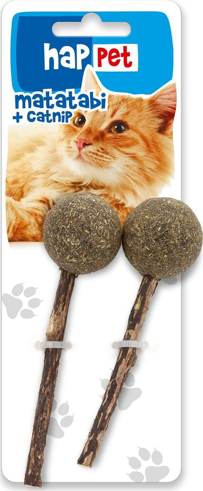 Lodër për mace Matatabi dhe Catnip, lollipop natyral, stimulues loje