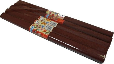 Letër krepi SCHEMAT, set me 10 copa, 50x200 cm, kafe e errët