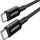 Kabllo USB Ugreen USB C në USB C 20478, 5A, e zezë