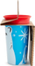 Gotë trajnimi Munchkin Miracle 360 WildLove, 266 ml, pa derdhje, blu me ari polar