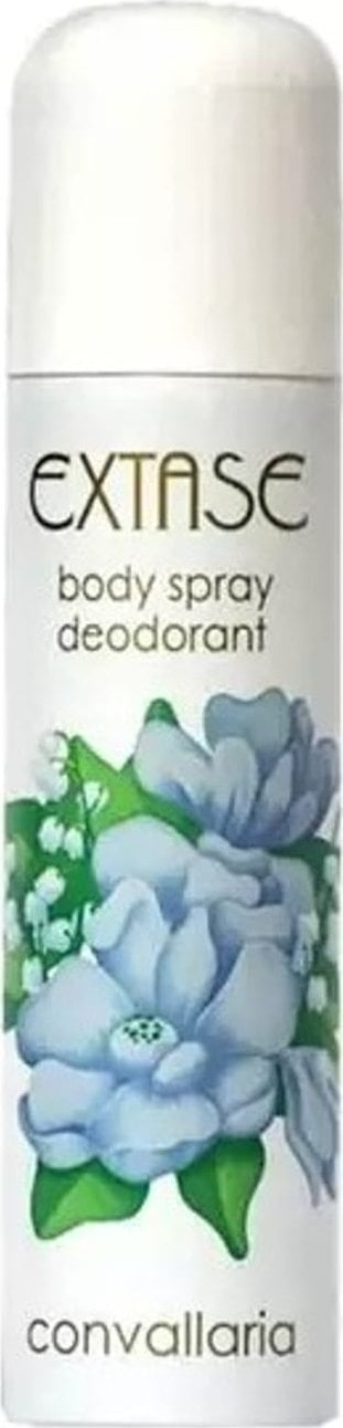 Deodorant trupi Extase Convallaria, 150 ml, erë lulesh, për goca