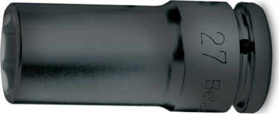 Çelës tub goditës Beta 720L, 1/2", 19 mm, i zi