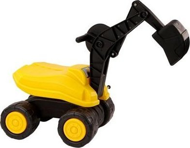 Lodër eskavator LEAN Toys 360 Rotating, me rrotullim 360°, e verdhë