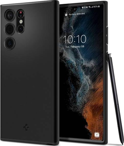 Mbrojtëse Spigen Thin Fit për Samsung Galaxy S22, e zezë