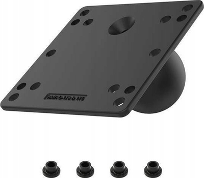 База за монтирање Ram Mount 4.75 Sq, 100 x 75mm, топка 2.25\", црна