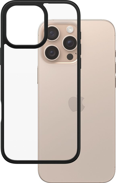 Kapak telefoni CARE by PanzerGlass HardCase për iPhone 16 Pro Max, transparent
