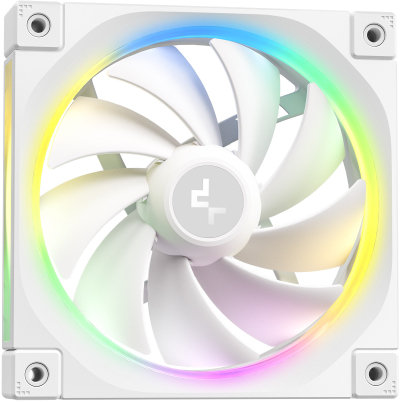 Ftohës uji CPU Deepcool LQ360 White, 360mm, ARGB, i bardhë
