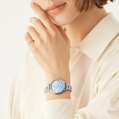 Orë dore për femra Casio Sheen SHE-4550D-2BUER, e argjendtë