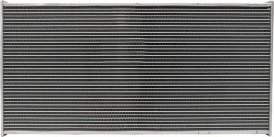 Bërthamë radiator TurboWorks 800x400x60mm, metalike, gri