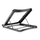Mbajtëse portabël për laptop Digitus DA-90368, metal, e zezë