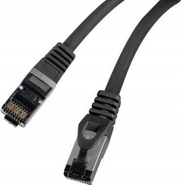 Kabllo rrjeti Lanberg Patchcord S/FTP Cat.8.1, 5m, LSZH, e zezë