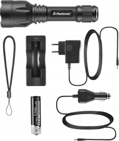 Dritë dore Mactronic Black Eye Tactical 1550, 1550 lm, e zezë