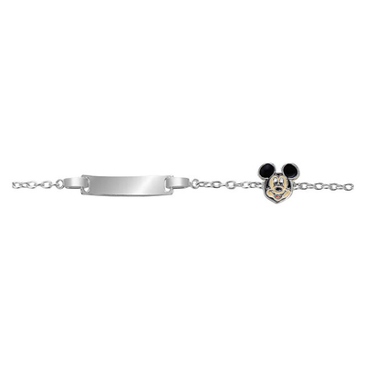Byzylyk për vajza Disney Mickey Mouse BS00097SL-47.CS, i argjendtë