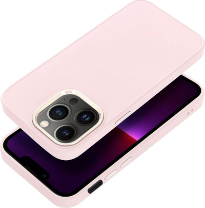 Këllëf telefoni Tok Frame Case për iPhone 13 Pro Max, TPU, rozë e çelët