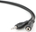 Kabllo audio Kruger&Matz KPO2744-3, Jack 3.5mm në Jack 3.5mm, 3m, i zi