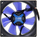 Ftohës Noiseblocker BlackSilent X1, 80 mm