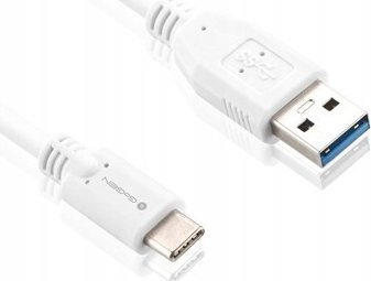 Kabllo USB në USB-C Gogen, 1m, e bardhë