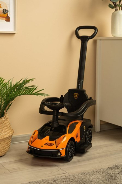 Makina lodër ride on Toyz Lamborghini Essenza, për kalamaj 12–36 muajsh, deri 25 kg, portokalli