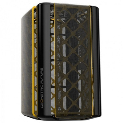 Kutia PC Geometric Future M2 The Ark, Mini ITX mATX, Mesh, e zezë