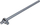 Çelës T rrëshqitës Faster Tools CR-V 250, 1/2", çelik i fortë
