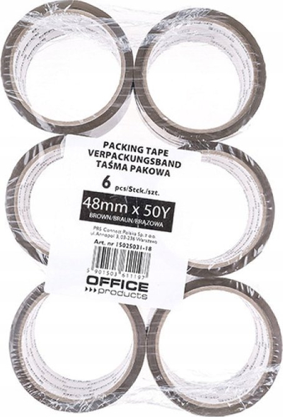 Shirit ngjitës Pbs Connect Packing Tape, 48mm x 50Y, 36mic, transparent