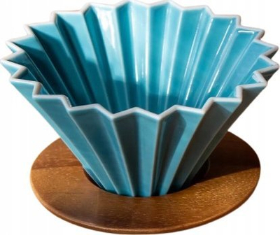 Dripper kafeje Origami S, porcelan, madhësia S, turkuaz