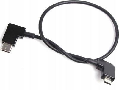 Kabllo SunnyLife USB-C - microUSB, 0.3m, e zezë