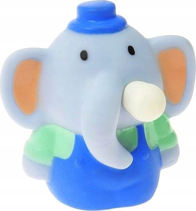 Играчка штипалка AD Adar Мало Слонче, 7x9 cm, за меурчиња, во повеќе бои