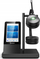 Kufje pa tela Yealink WH66 Dual UC, DECT, ekran 4", të zeza