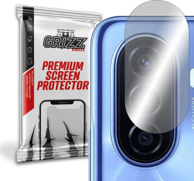 Xham mbrojtës kamerë GrizzGlass për Huawei Nova Y70 Plus, set 2 copë, transparent